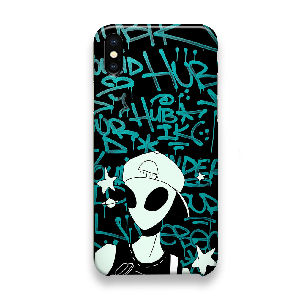 Alien Summer Season iPhone X Case - Octracase