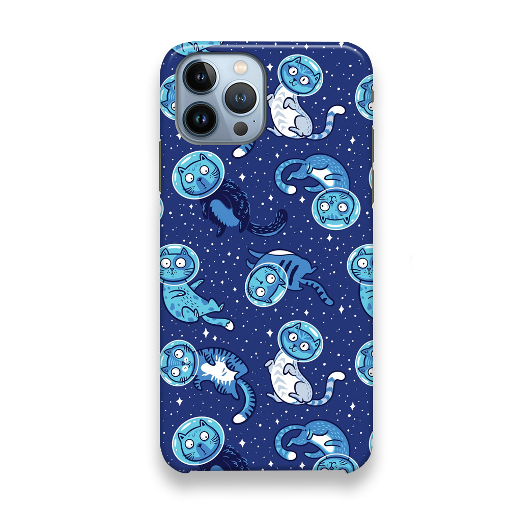 Animal Astronauts Cat in Blue iPhone 13 Pro Case - Octracase