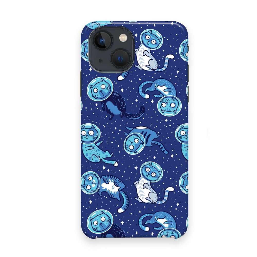 Animal Astronauts Cat in Blue iPhone 13 Case - Octracase