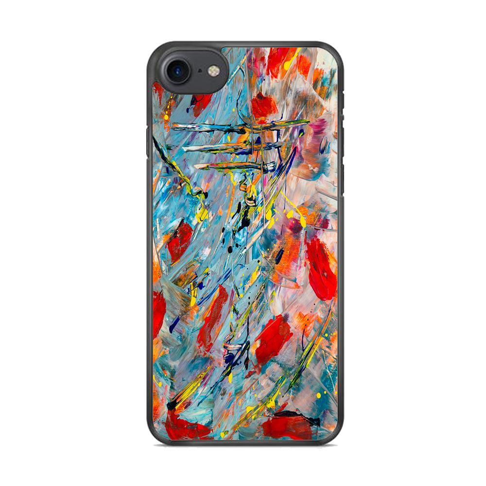 Art Abstract Painting 008 iPhone 8 Case - Octracase