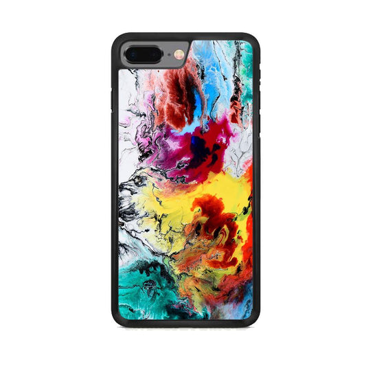 Art Abstract Painting Multicolor iPhone 8 Plus Case - Octracase