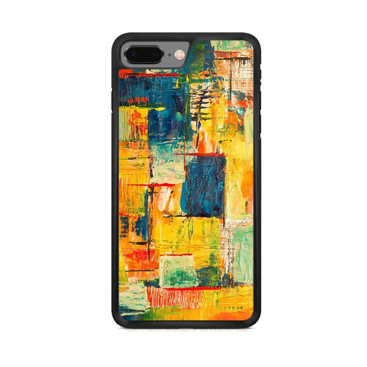 Art Abstract Painting Square Color 002 iPhone 8 Plus Case - Octracase