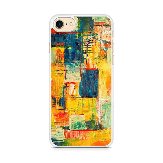 Art Abstract Painting Square Color 002  iPhone 7 Case - Octracase