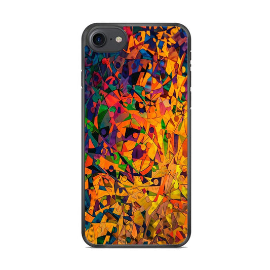 Art Abstract Pixel Multicolor iPhone 7 Case - Octracase