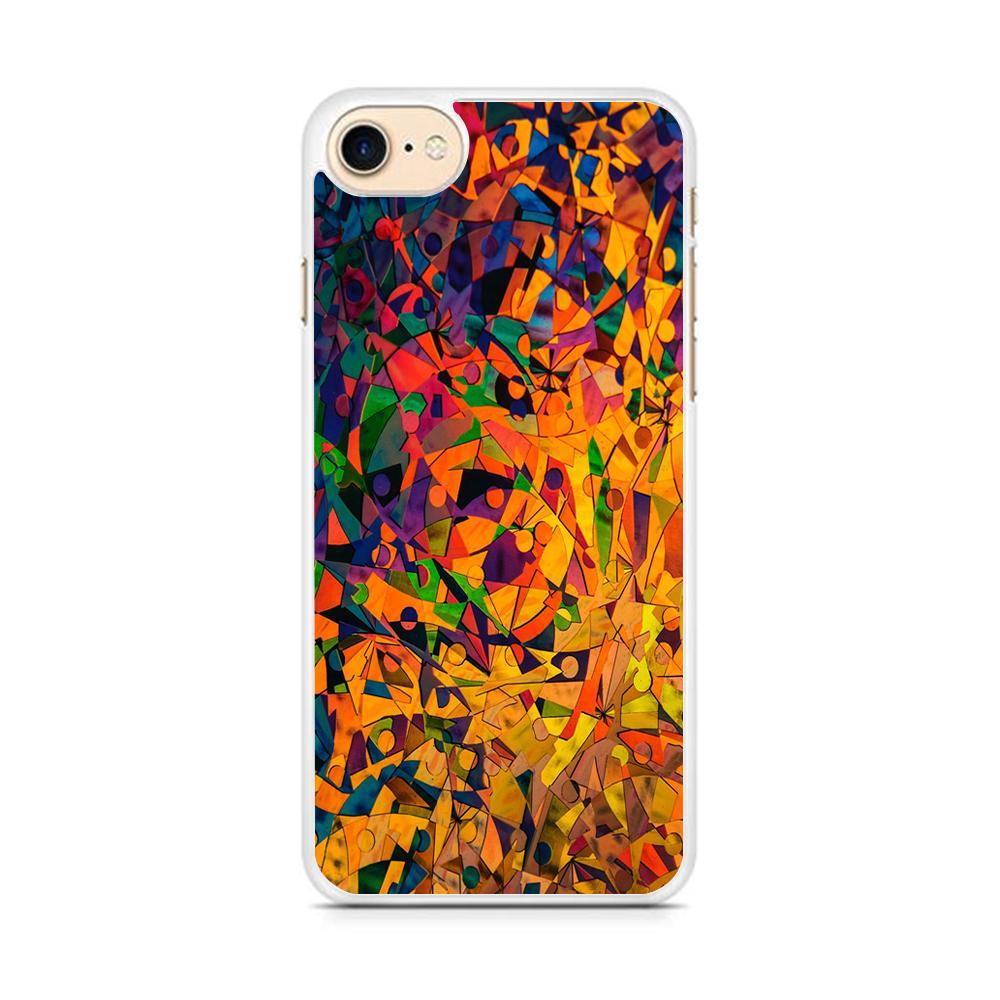 Art Abstract Pixel Multicolor iPhone 8 Case - Octracase