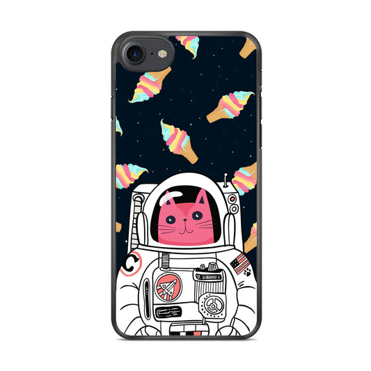 Astro Cat Space Ice Cream iPhone 7 Case