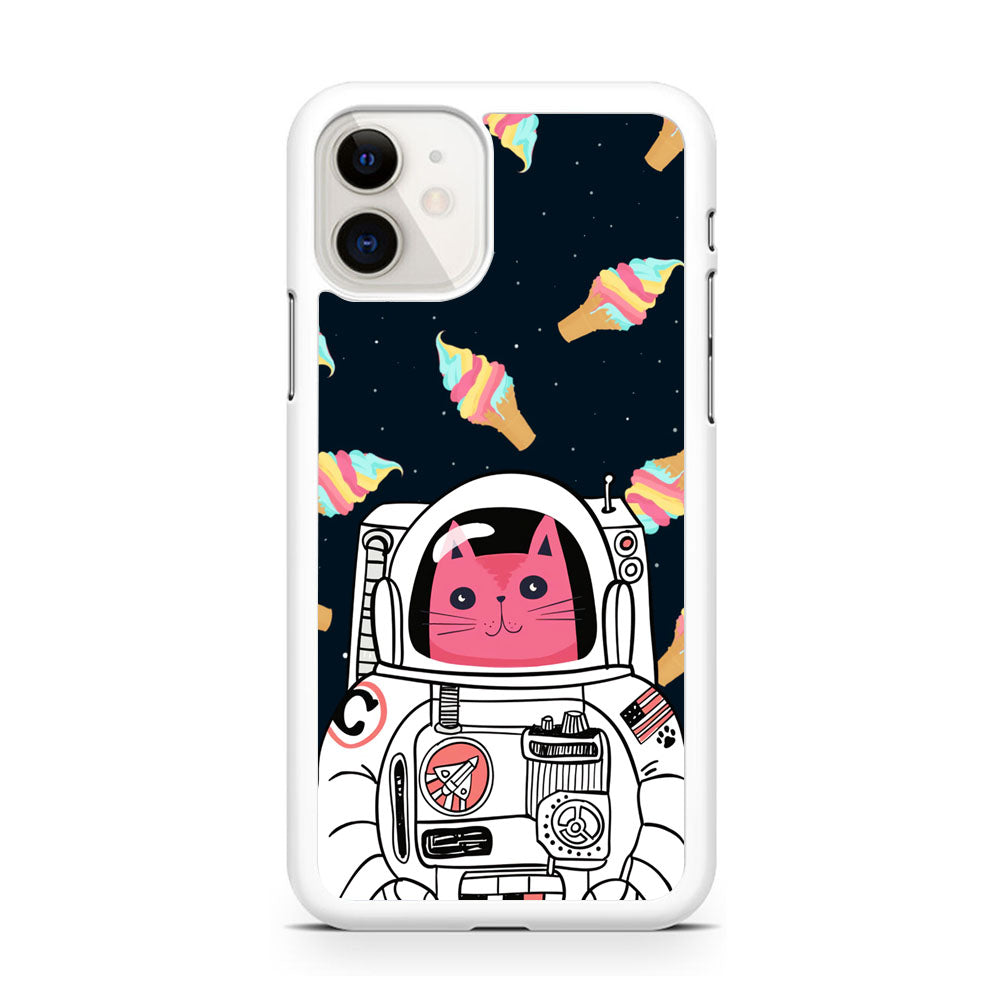 Astro Cat Space Ice Cream iPhone 11 Case - Octracase