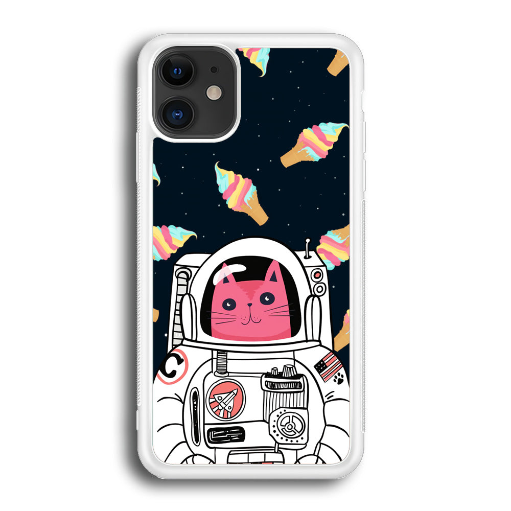 Astro Cat Space Ice Cream iPhone 12 Case - Octracase