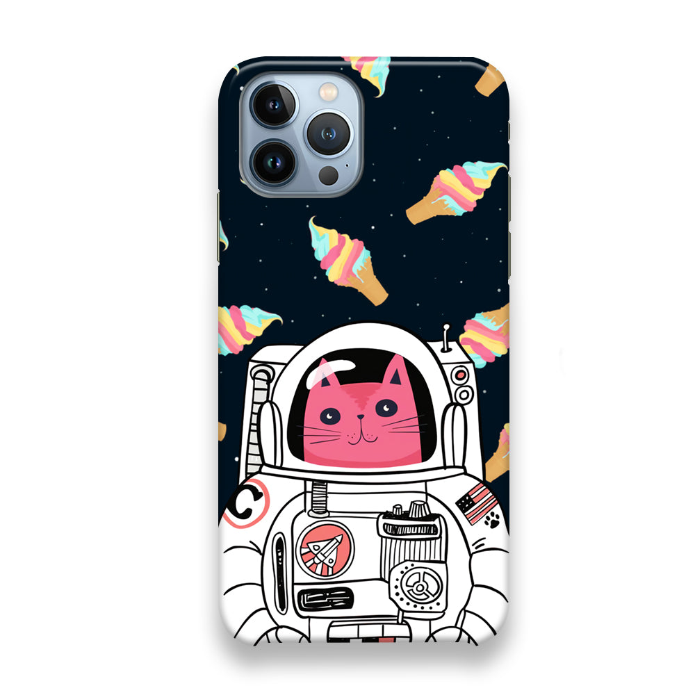 Astro Cat Space Ice Cream iPhone 13 Pro Max Case - Octracase