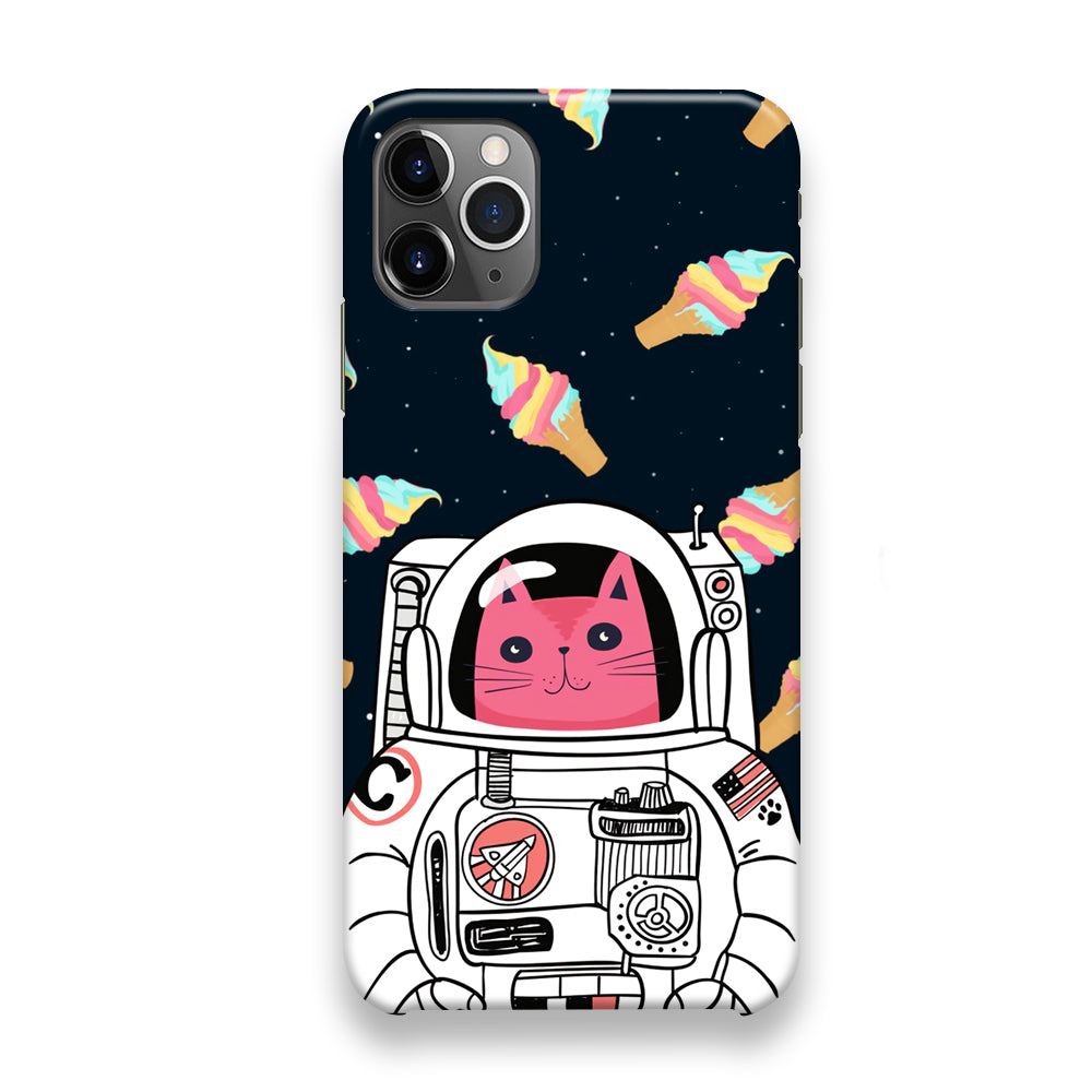 Astro Cat Space Ice Cream iPhone 12 Pro Max Case - Octracase