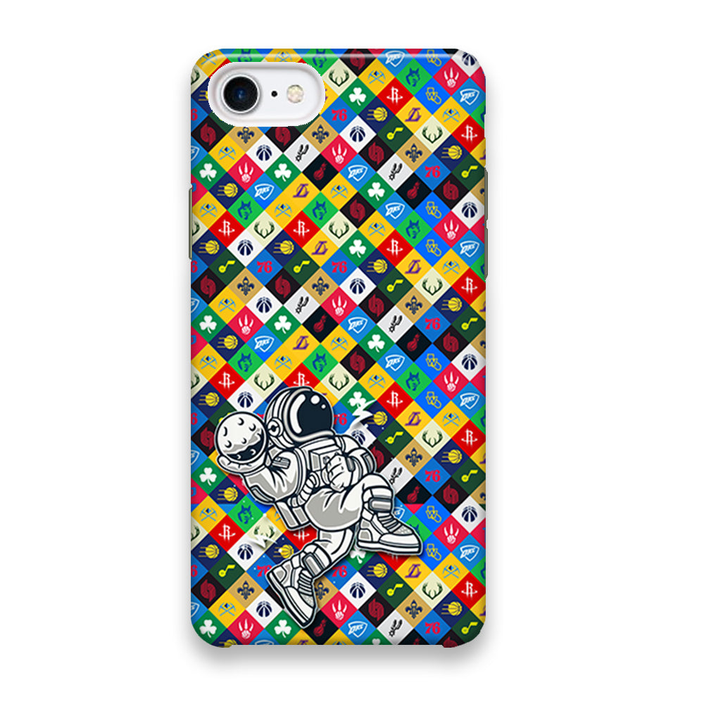 Astronauts Ball of Champion iPhone 8 Case