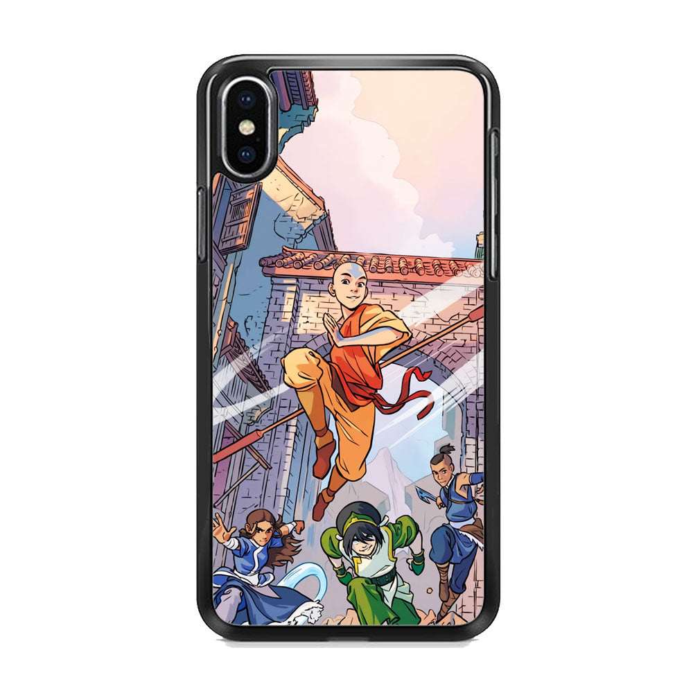 Avatar Aang Team iPhone Xs Max Case