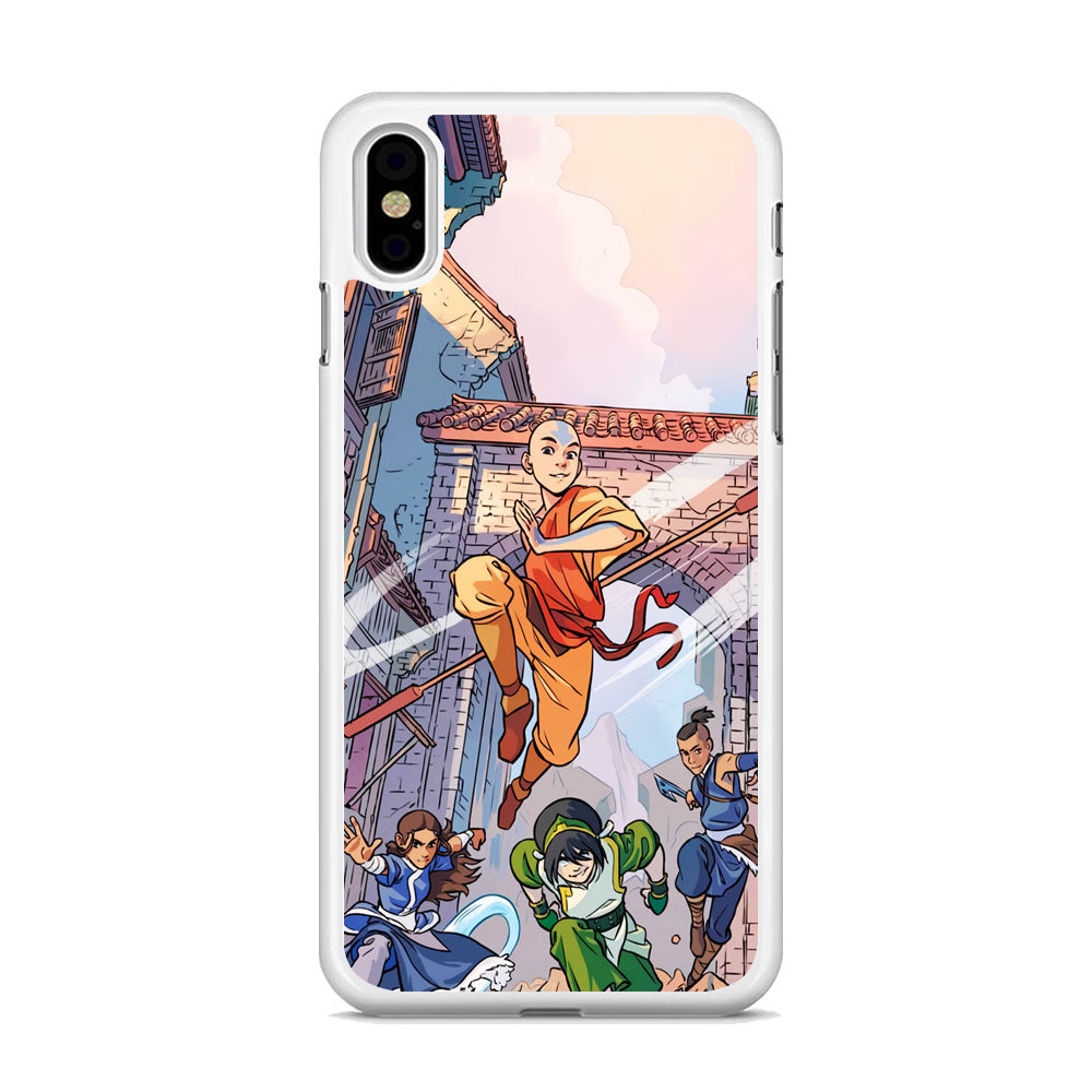 Avatar Aang Team iPhone X Case