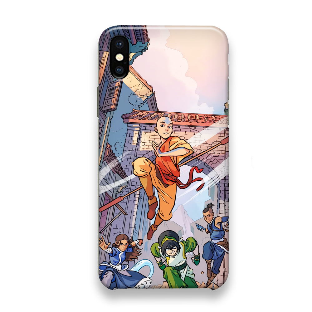 Avatar Aang Team iPhone Xs Case