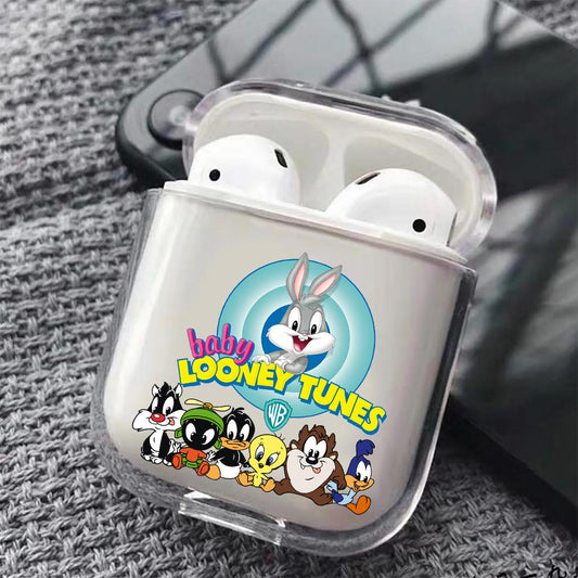 Baby Looney Tunes Family Hard Plastic Protective Clear Case Cover For Apple Airpods - Octracase