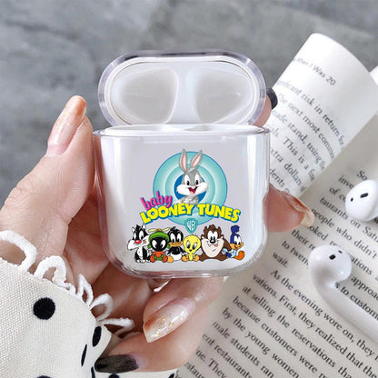 Baby Looney Tunes Family Hard Plastic Protective Clear Case Cover For Apple Airpods - Octracase