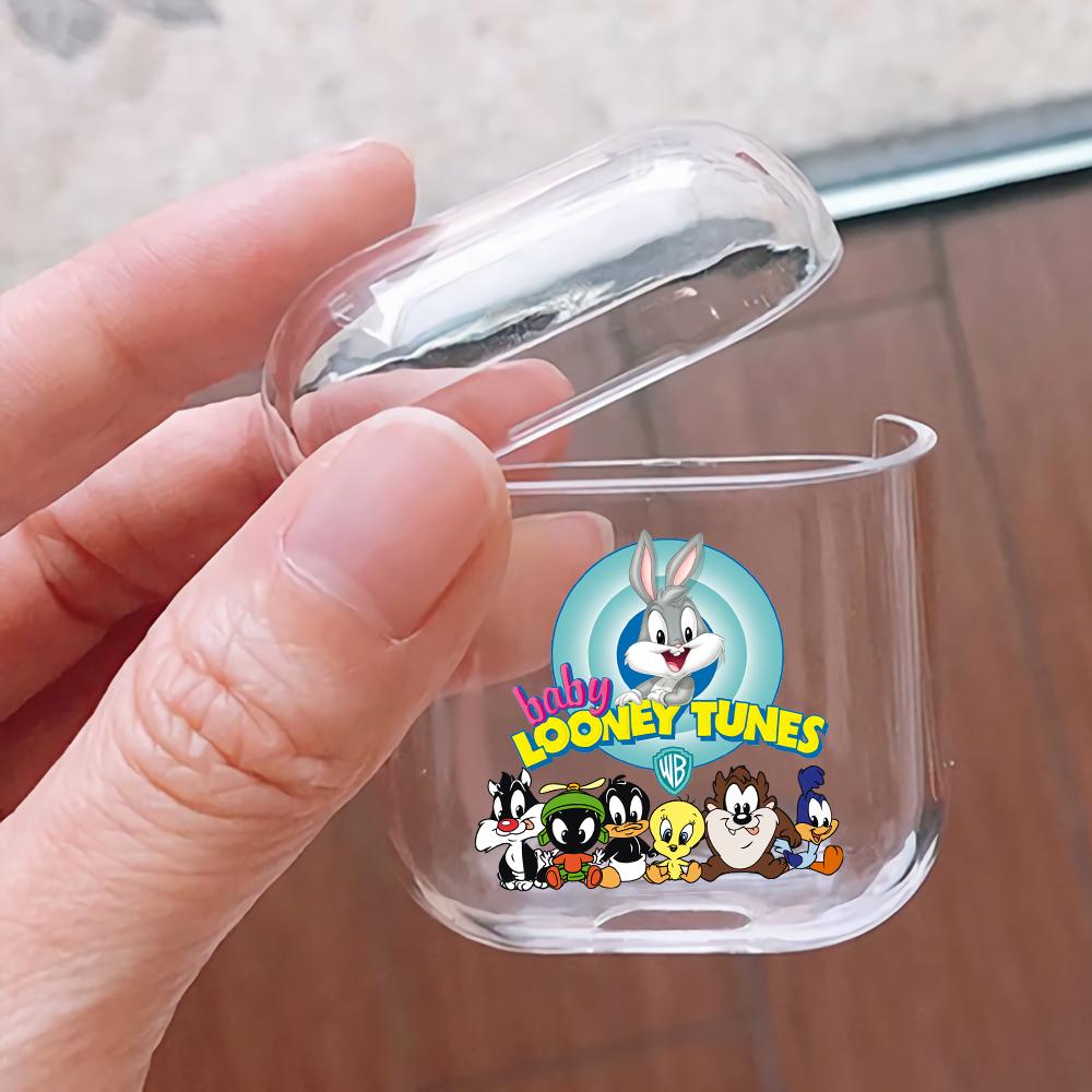 Baby Looney Tunes Family Hard Plastic Protective Clear Case Cover For Apple Airpods - Octracase