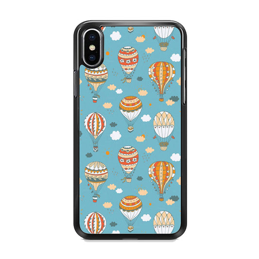 Ballons Cloudy Sky iPhone Xs Max Case