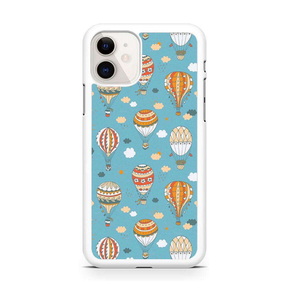 Ballons Cloudy Sky iPhone 11 Case - Octracase