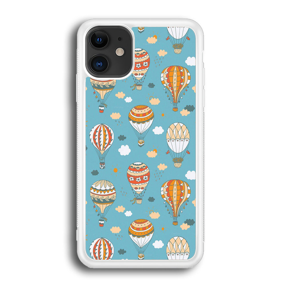 Ballons Cloudy Sky iPhone 12 Case - Octracase