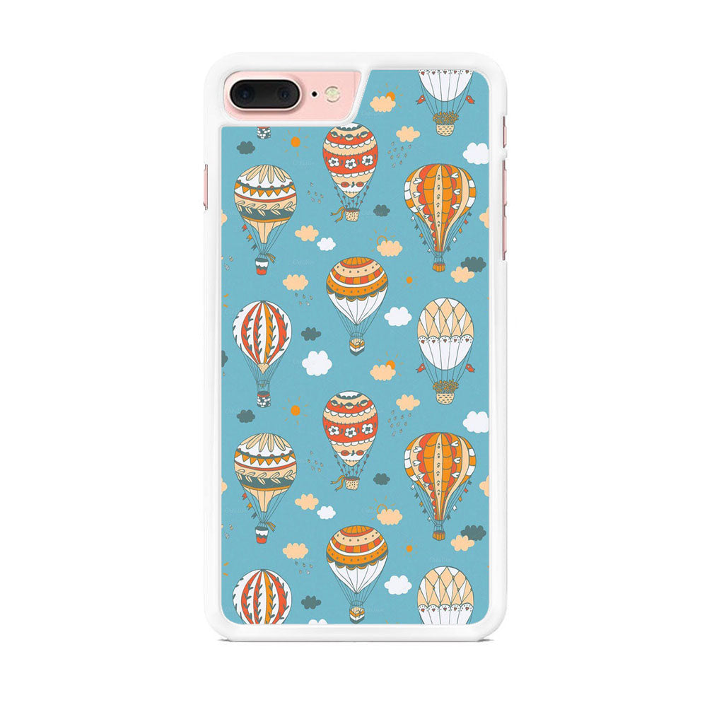 Ballons Cloudy Sky iPhone 8 Plus Case