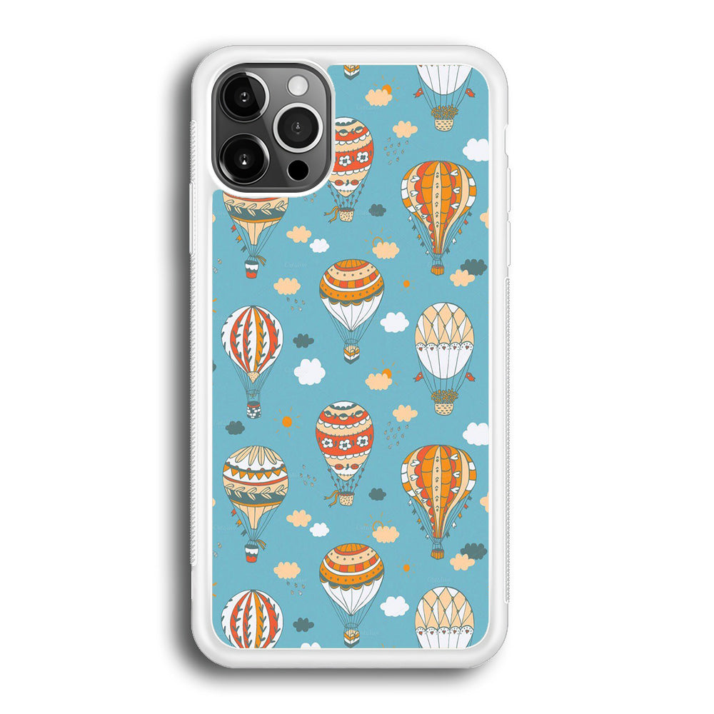 Ballons Cloudy Sky iPhone 12 Pro Max Case - Octracase