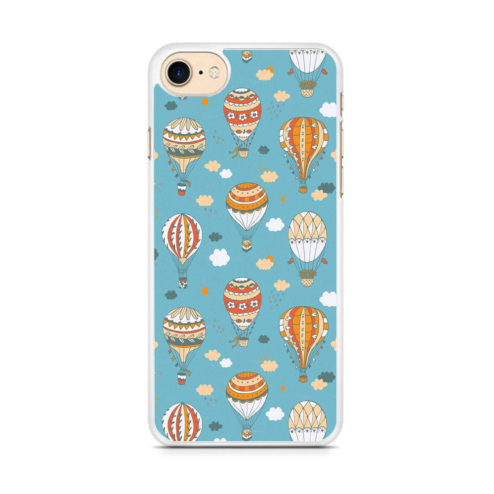 Ballons Cloudy Sky iPhone 7 Case