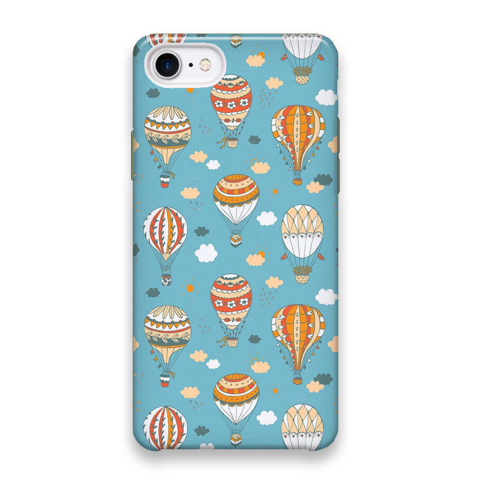 Ballons Cloudy Sky iPhone 8 Case