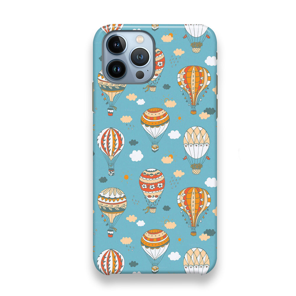 Ballons Cloudy Sky iPhone 13 Pro Case