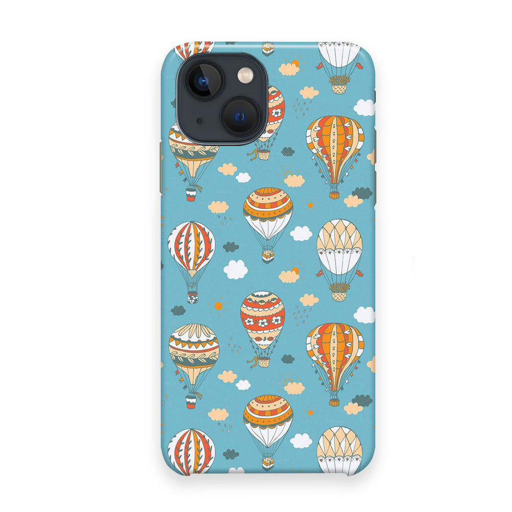 Ballons Cloudy Sky iPhone 13 Case - Octracase