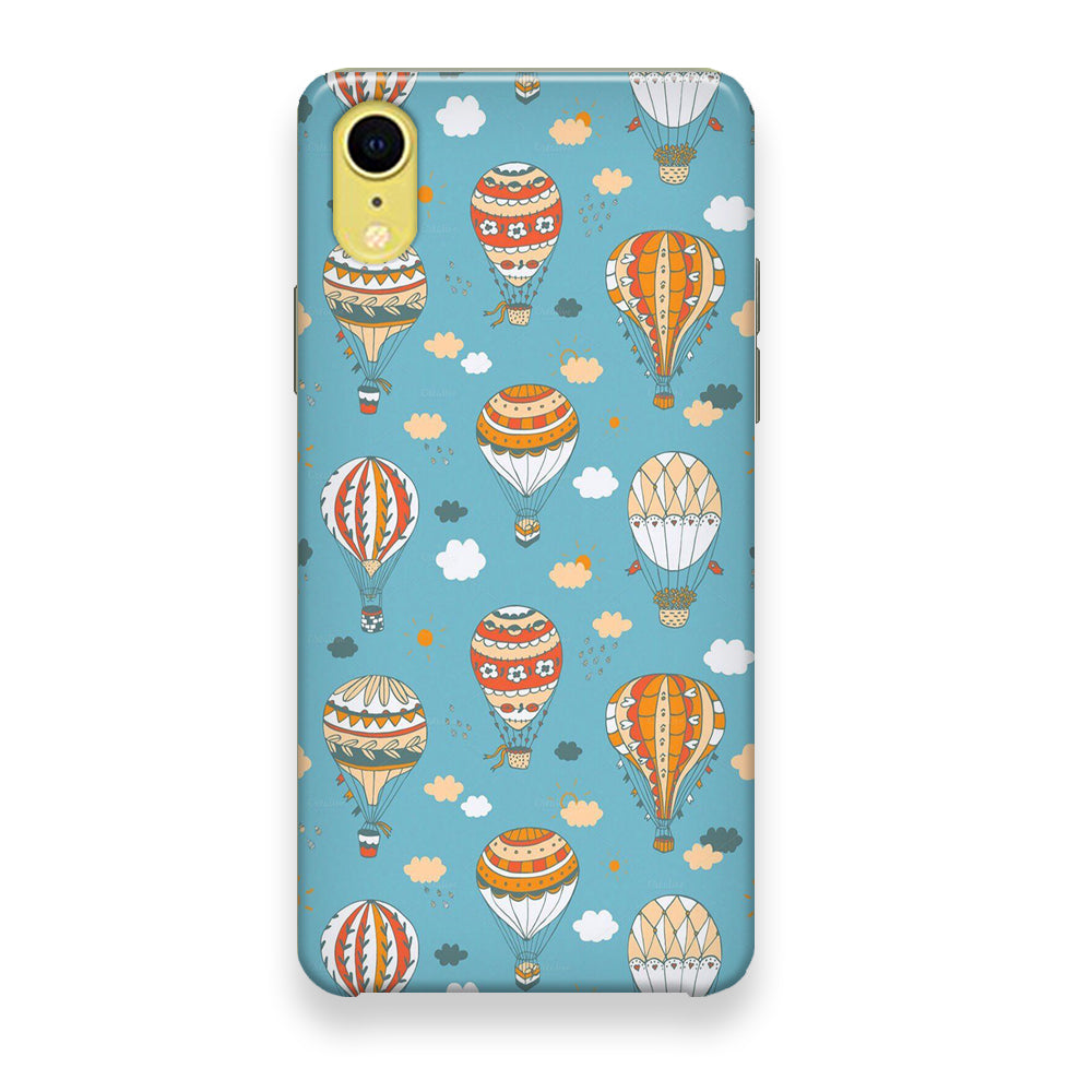 Ballons Cloudy Sky iPhone XR Case