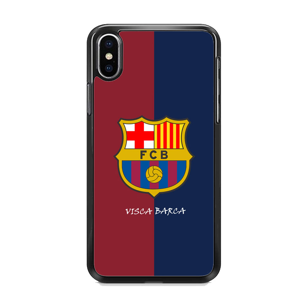 Barcelona Visca Barca iPhone X Case