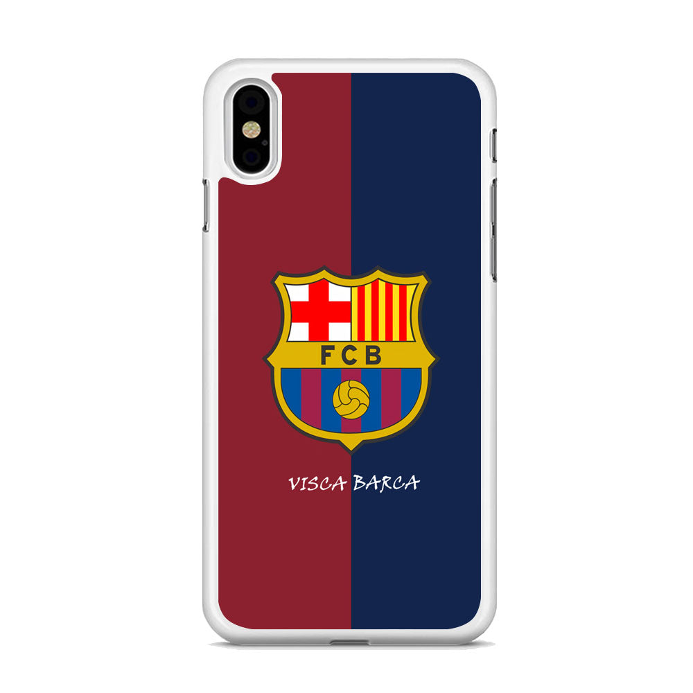 Barcelona Visca Barca iPhone X Case