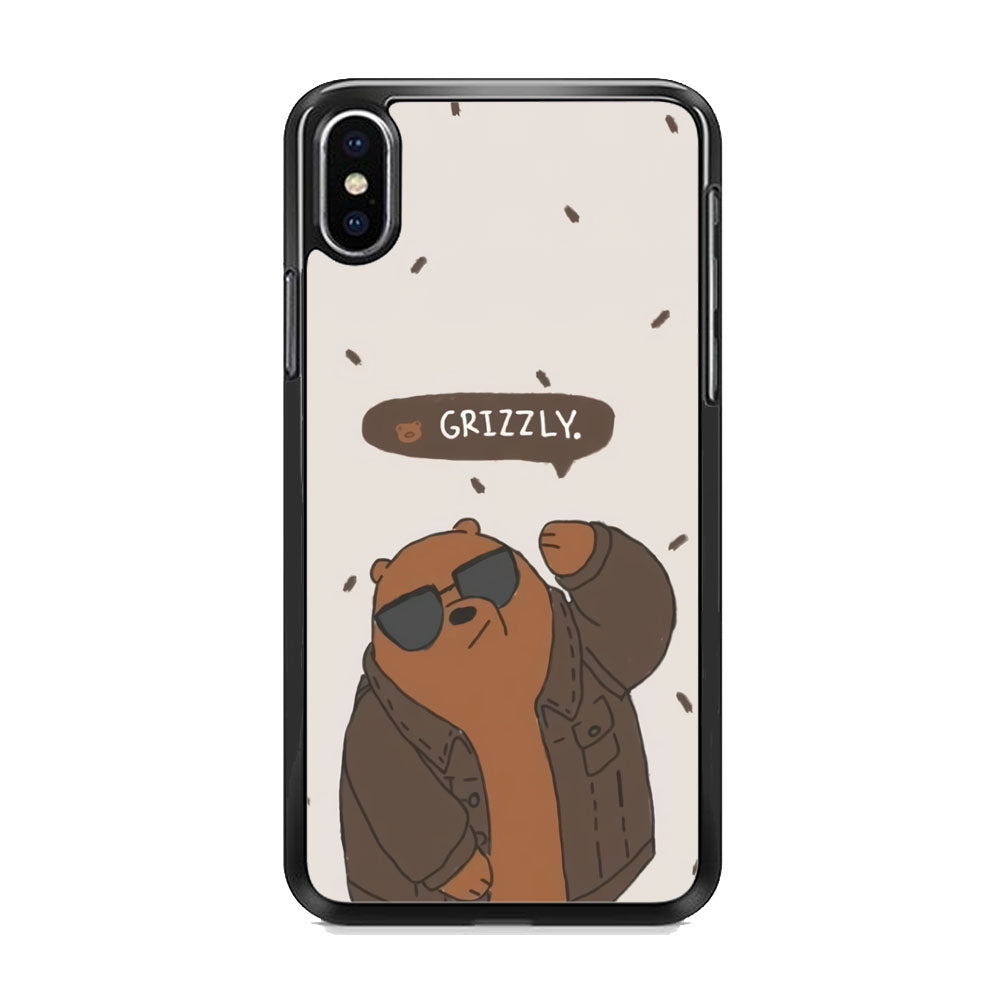 Bare Bears Grizzly iPhone X Case