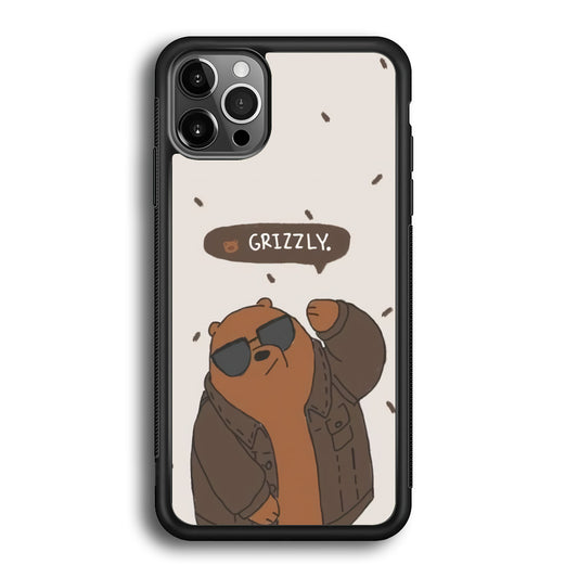 Bare Bears Grizzly iPhone 12 Pro Max Case - Octracase