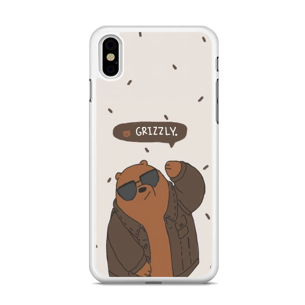 Bare Bears Grizzly iPhone X Case