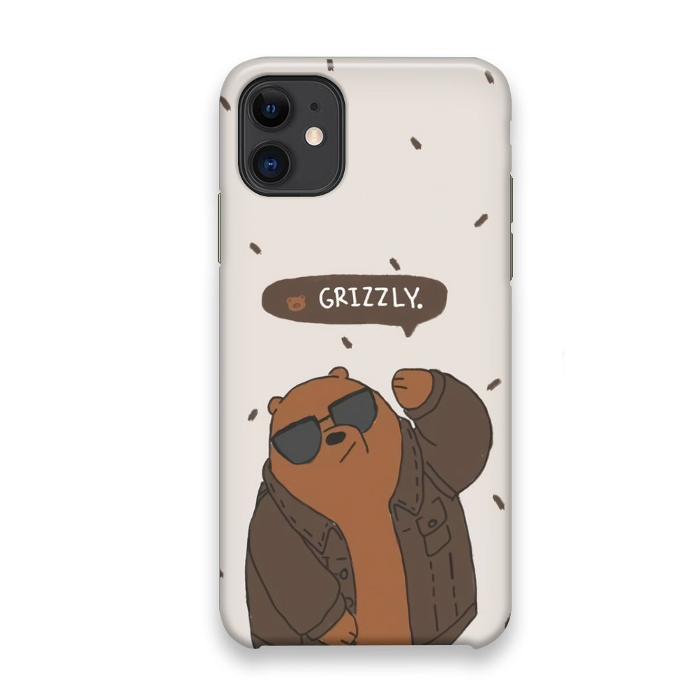 Bare Bears Grizzly iPhone 11 Case - Octracase