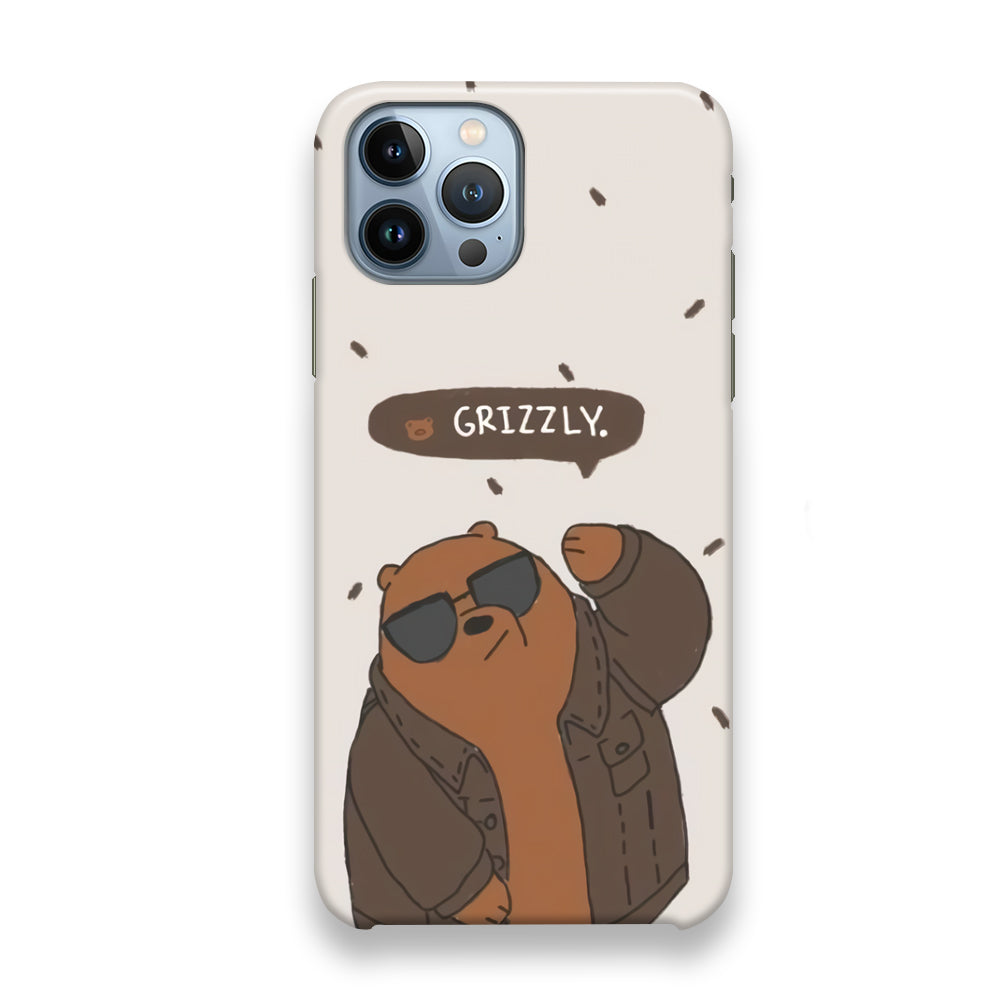 Bare Bears Grizzly iPhone 13 Pro Case