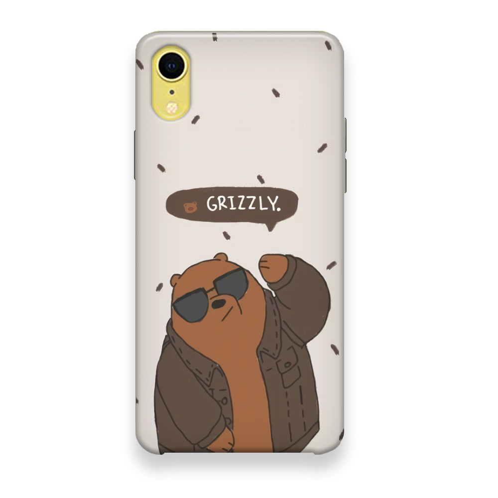 Bare Bears Grizzly iPhone XR Case