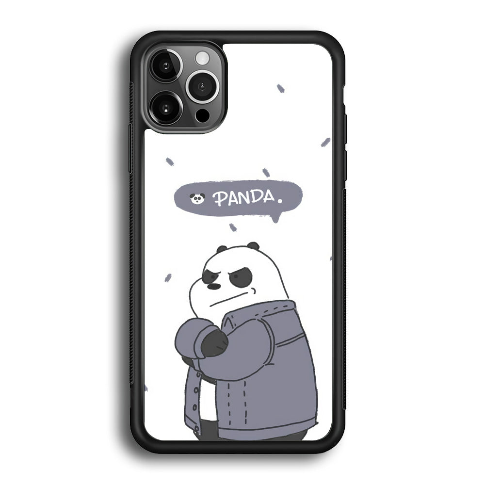 Bare Bears Panda iPhone 12 Pro Case - Octracase