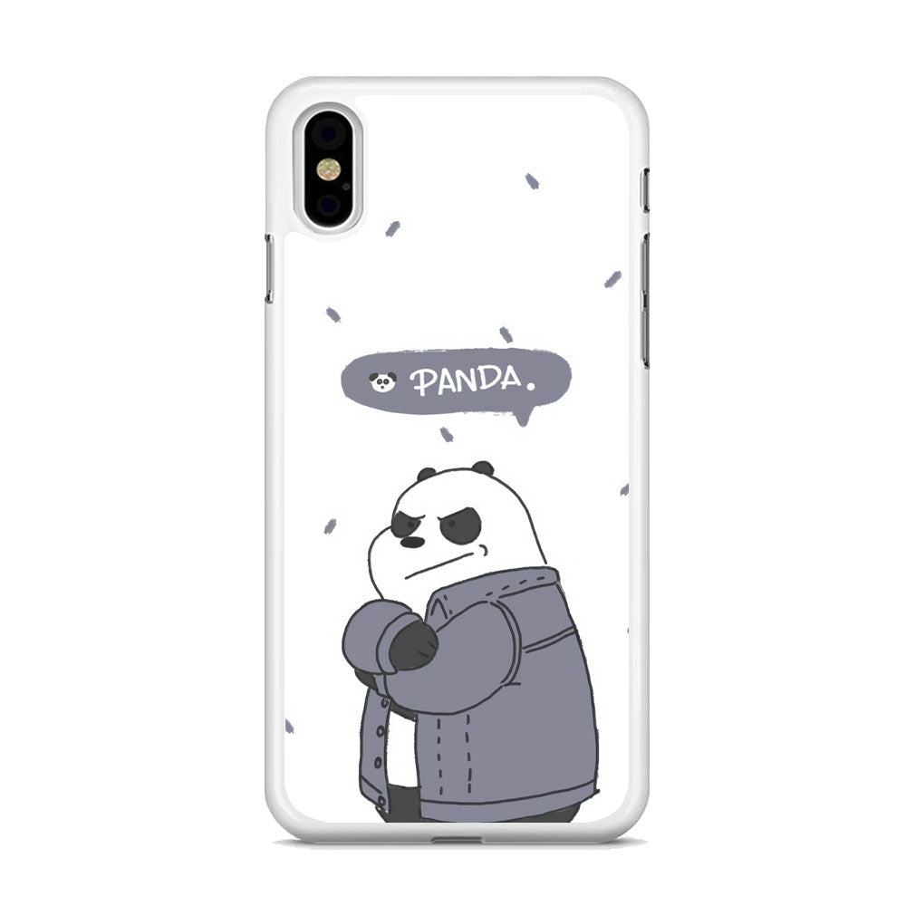 Bare Bears Panda iPhone X Case