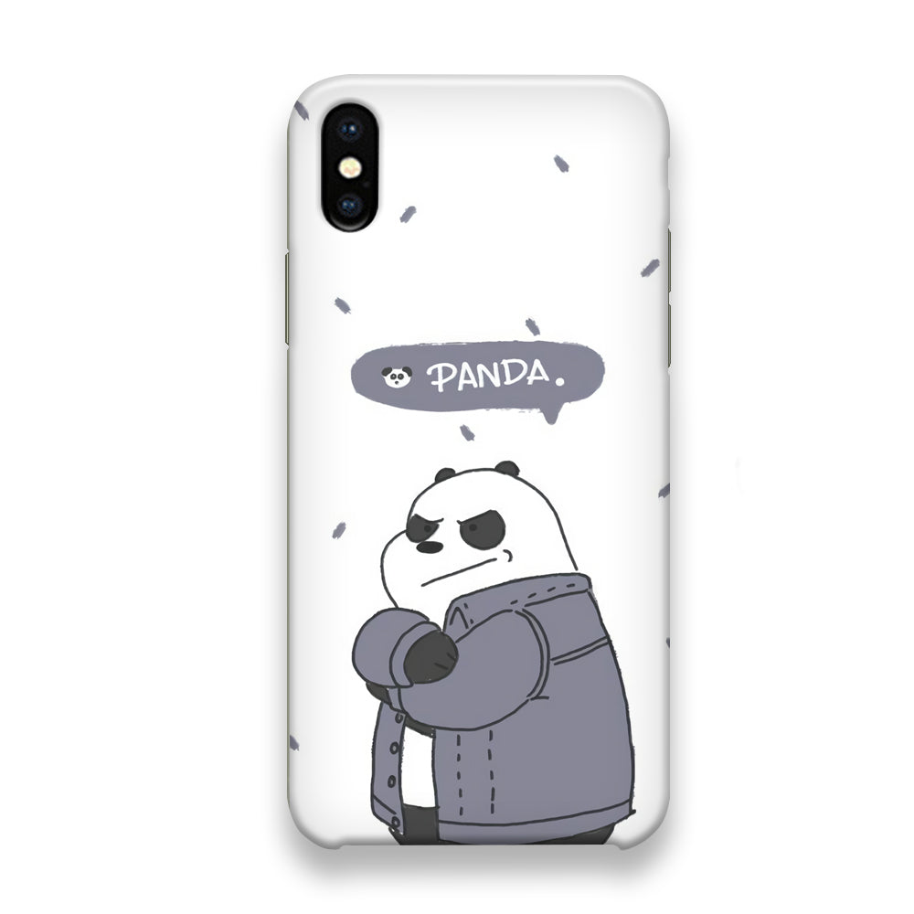 Bare Bears Panda iPhone X Case