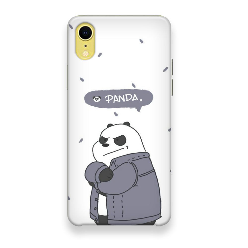 Bare Bears Panda iPhone XR Case