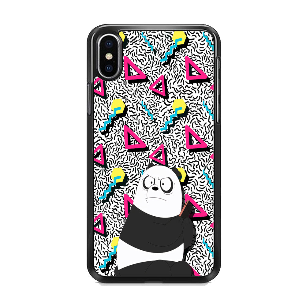 Bare Bears Panda Gadged iPhone Xs Case