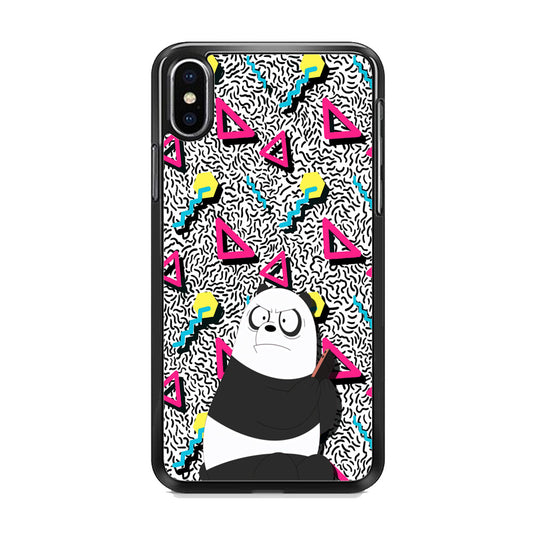 Bare Bears Panda Gadged iPhone X Case