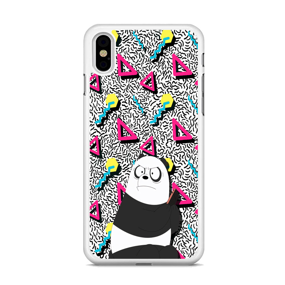 Bare Bears Panda Gadged iPhone X Case