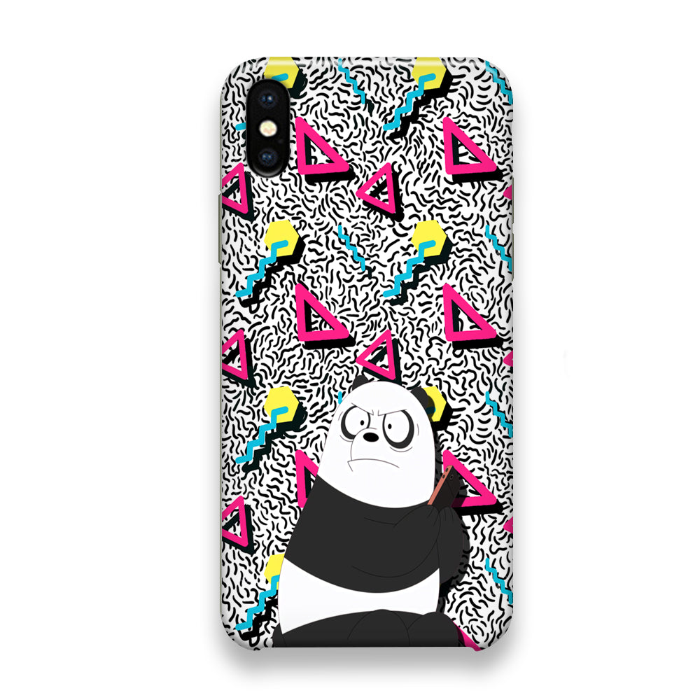 Bare Bears Panda Gadged iPhone Xs Case