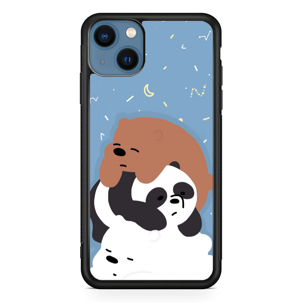 Bare Bears Tired and Feel Asleep iPhone 13 Case - Octracase