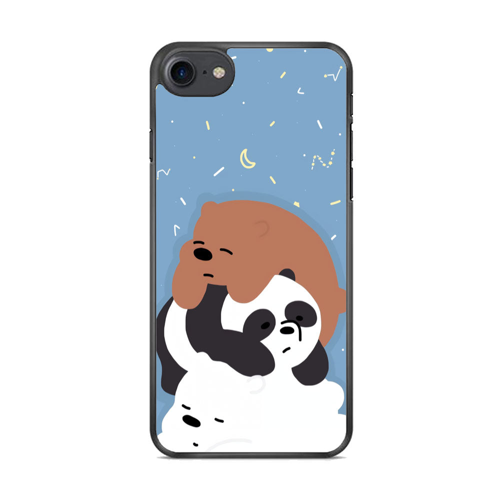 Bare Bears Tired and Feel Asleep iPhone 7 Case