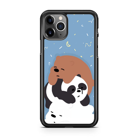 Bare Bears Tired and Feel Asleep iPhone 11 Pro Case